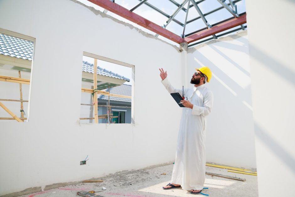 Ilustrasi renovasi rumah menjelang Lebaran